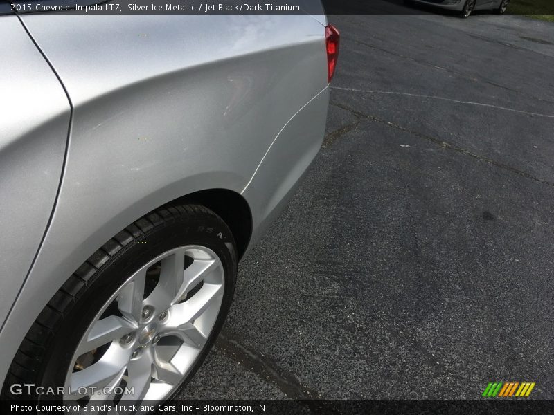 Silver Ice Metallic / Jet Black/Dark Titanium 2015 Chevrolet Impala LTZ