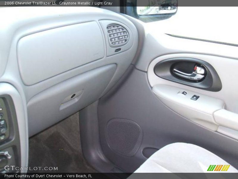 Graystone Metallic / Light Gray 2006 Chevrolet TrailBlazer LS