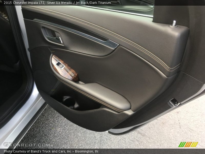 Silver Ice Metallic / Jet Black/Dark Titanium 2015 Chevrolet Impala LTZ