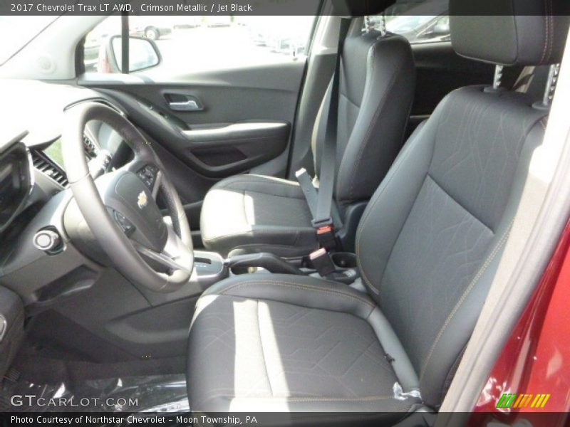 Crimson Metallic / Jet Black 2017 Chevrolet Trax LT AWD