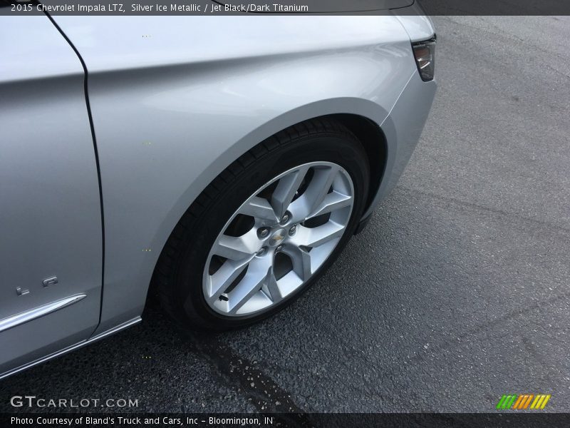 Silver Ice Metallic / Jet Black/Dark Titanium 2015 Chevrolet Impala LTZ