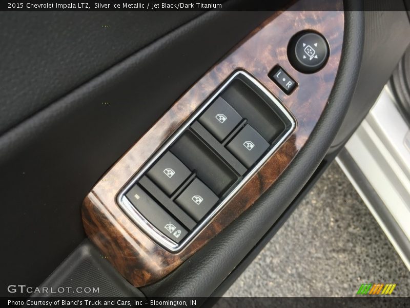 Silver Ice Metallic / Jet Black/Dark Titanium 2015 Chevrolet Impala LTZ