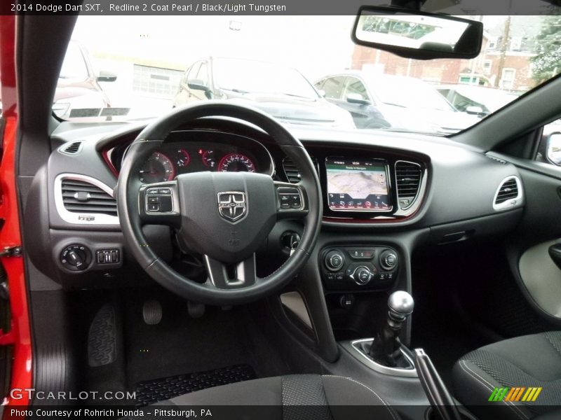 Redline 2 Coat Pearl / Black/Light Tungsten 2014 Dodge Dart SXT