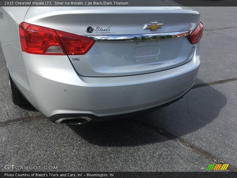 Silver Ice Metallic / Jet Black/Dark Titanium 2015 Chevrolet Impala LTZ
