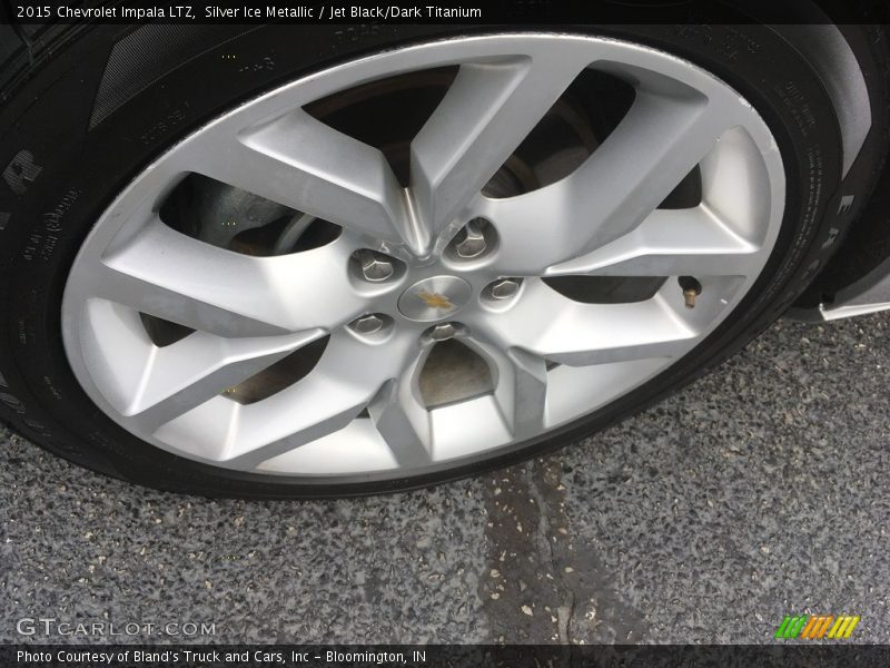 Silver Ice Metallic / Jet Black/Dark Titanium 2015 Chevrolet Impala LTZ