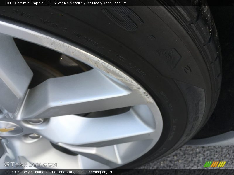 Silver Ice Metallic / Jet Black/Dark Titanium 2015 Chevrolet Impala LTZ