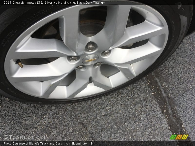 Silver Ice Metallic / Jet Black/Dark Titanium 2015 Chevrolet Impala LTZ