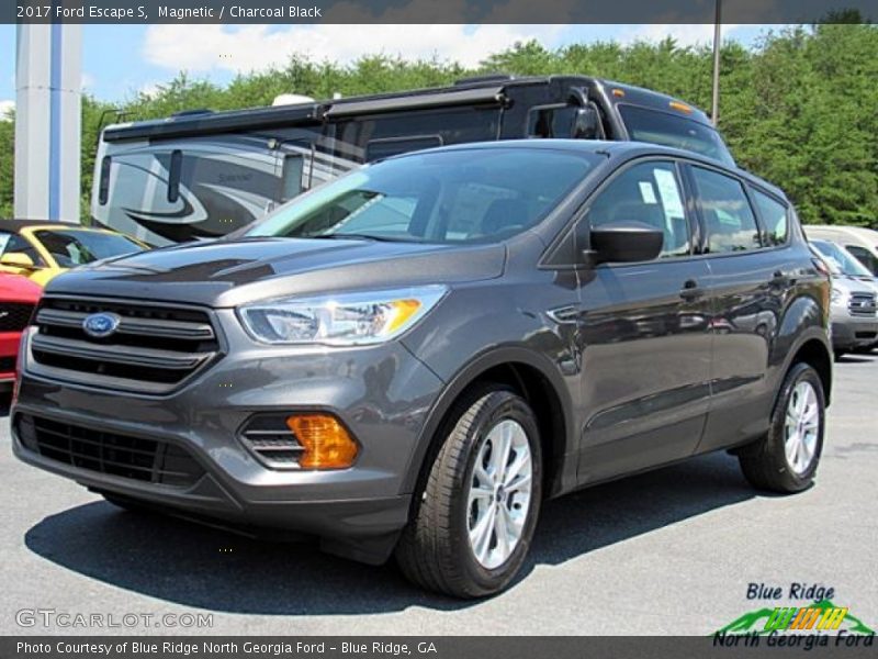 Magnetic / Charcoal Black 2017 Ford Escape S
