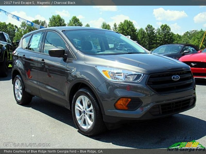 Magnetic / Charcoal Black 2017 Ford Escape S