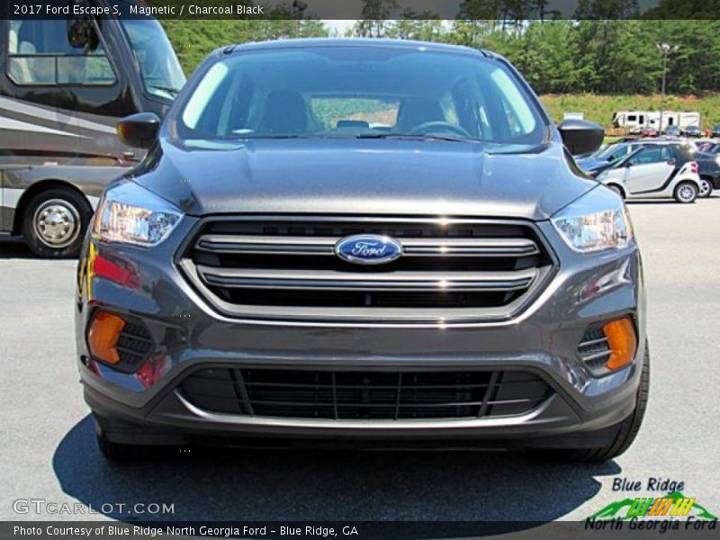 Magnetic / Charcoal Black 2017 Ford Escape S