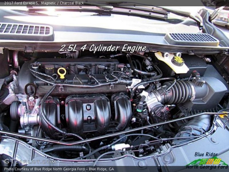 Magnetic / Charcoal Black 2017 Ford Escape S