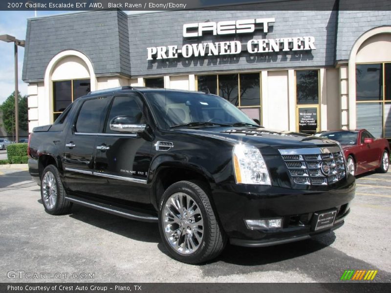 Black Raven / Ebony/Ebony 2007 Cadillac Escalade EXT AWD