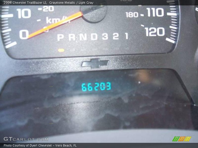 Graystone Metallic / Light Gray 2006 Chevrolet TrailBlazer LS