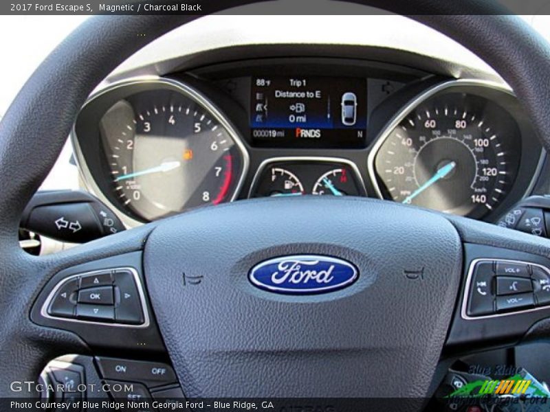 Magnetic / Charcoal Black 2017 Ford Escape S