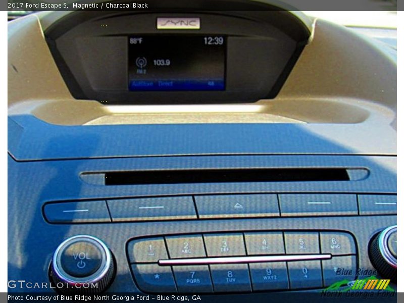 Magnetic / Charcoal Black 2017 Ford Escape S