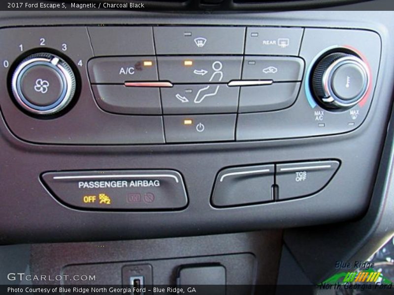 Magnetic / Charcoal Black 2017 Ford Escape S
