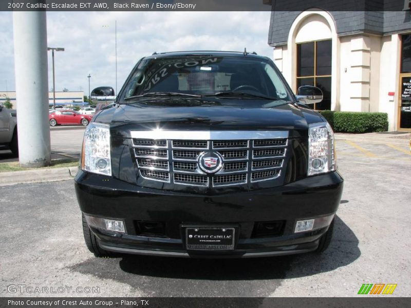 Black Raven / Ebony/Ebony 2007 Cadillac Escalade EXT AWD