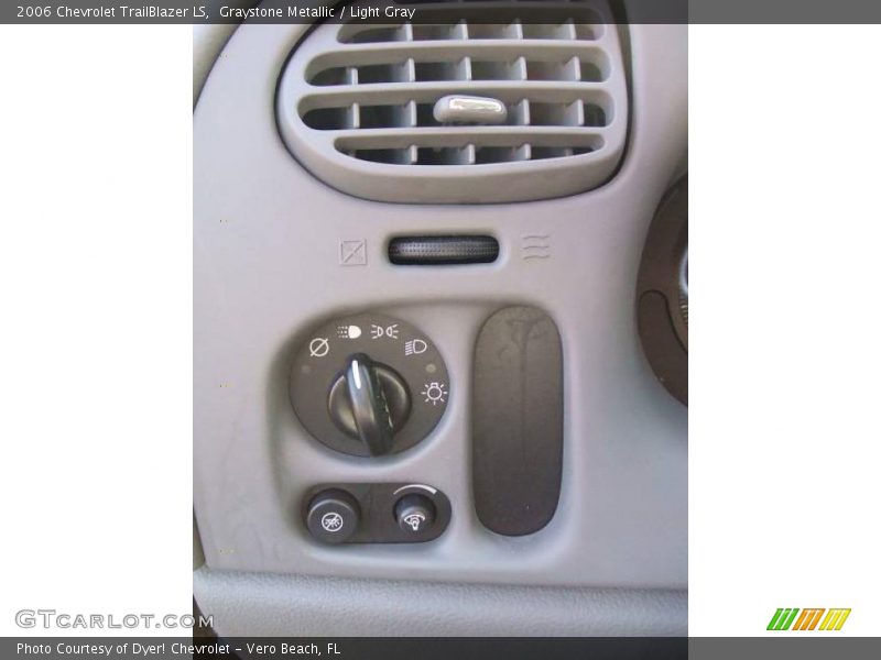 Graystone Metallic / Light Gray 2006 Chevrolet TrailBlazer LS