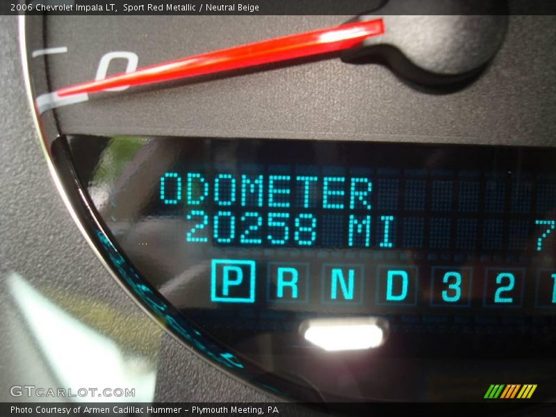 Sport Red Metallic / Neutral Beige 2006 Chevrolet Impala LT