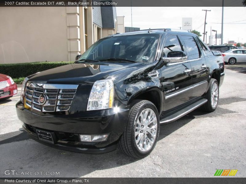 Black Raven / Ebony/Ebony 2007 Cadillac Escalade EXT AWD