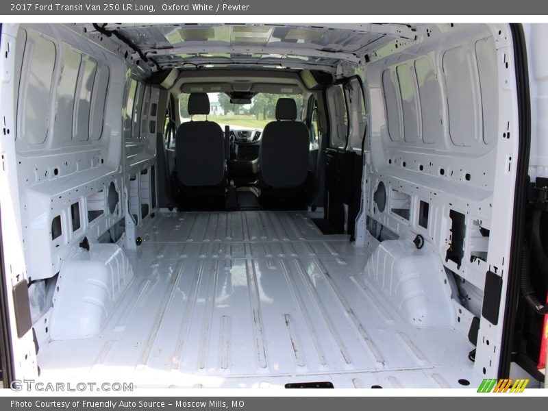 Oxford White / Pewter 2017 Ford Transit Van 250 LR Long