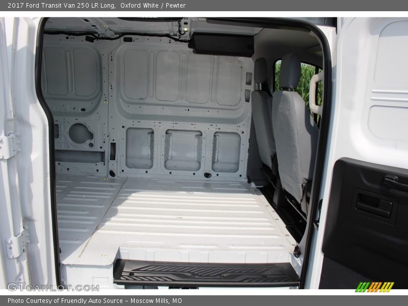 Oxford White / Pewter 2017 Ford Transit Van 250 LR Long