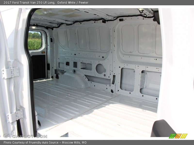 Oxford White / Pewter 2017 Ford Transit Van 250 LR Long