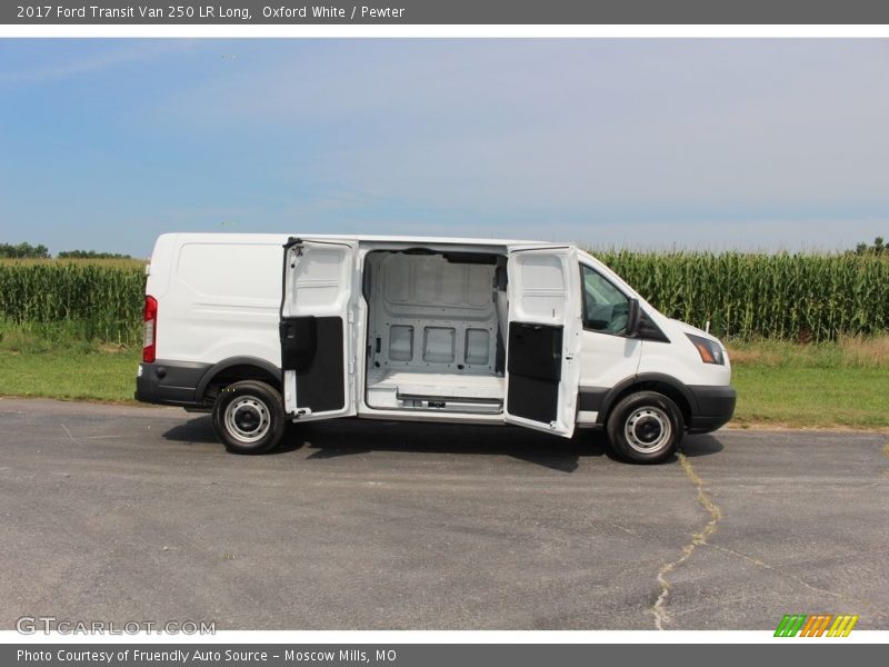 Oxford White / Pewter 2017 Ford Transit Van 250 LR Long