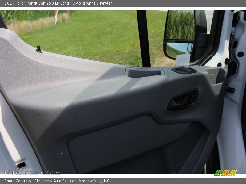 Oxford White / Pewter 2017 Ford Transit Van 250 LR Long