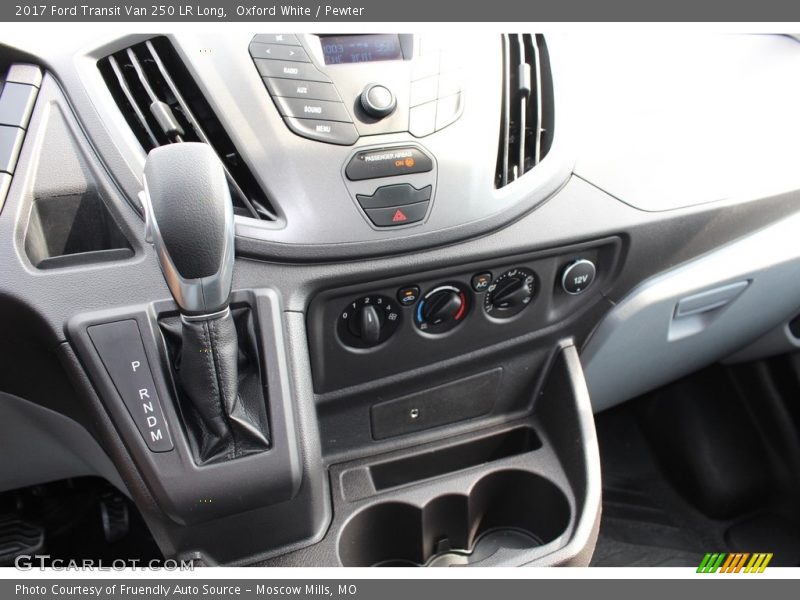 Oxford White / Pewter 2017 Ford Transit Van 250 LR Long