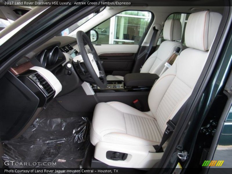  2017 Discovery HSE Luxury Nimbus/Espresso Interior