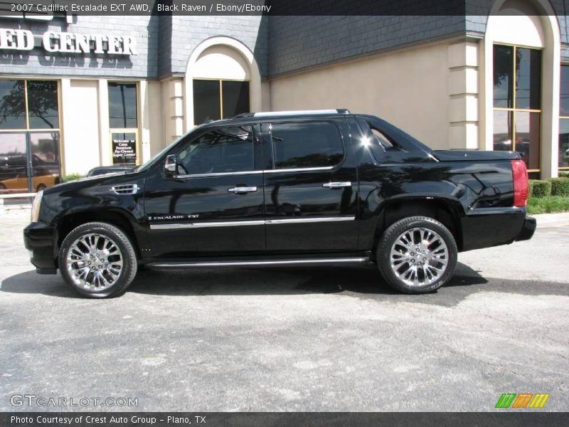 Black Raven / Ebony/Ebony 2007 Cadillac Escalade EXT AWD