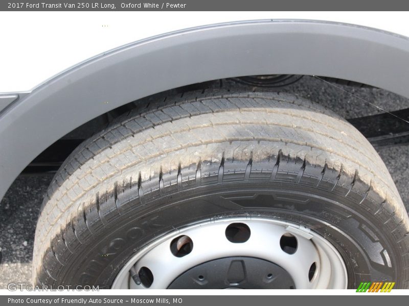 Oxford White / Pewter 2017 Ford Transit Van 250 LR Long