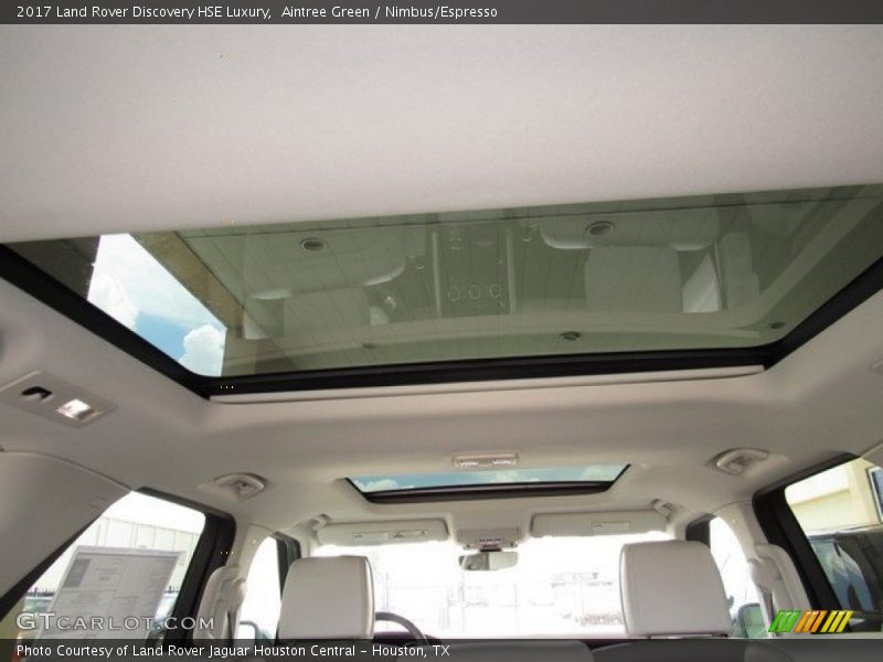 Aintree Green / Nimbus/Espresso 2017 Land Rover Discovery HSE Luxury