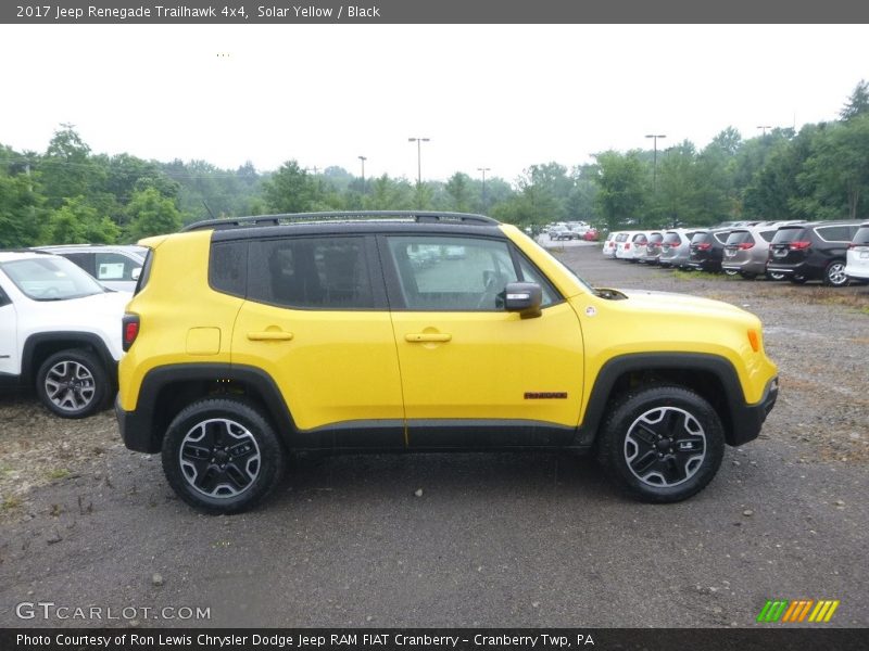 Solar Yellow / Black 2017 Jeep Renegade Trailhawk 4x4