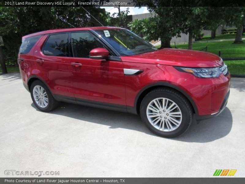 Firenze Red / Ebony/Ebony 2017 Land Rover Discovery HSE Luxury