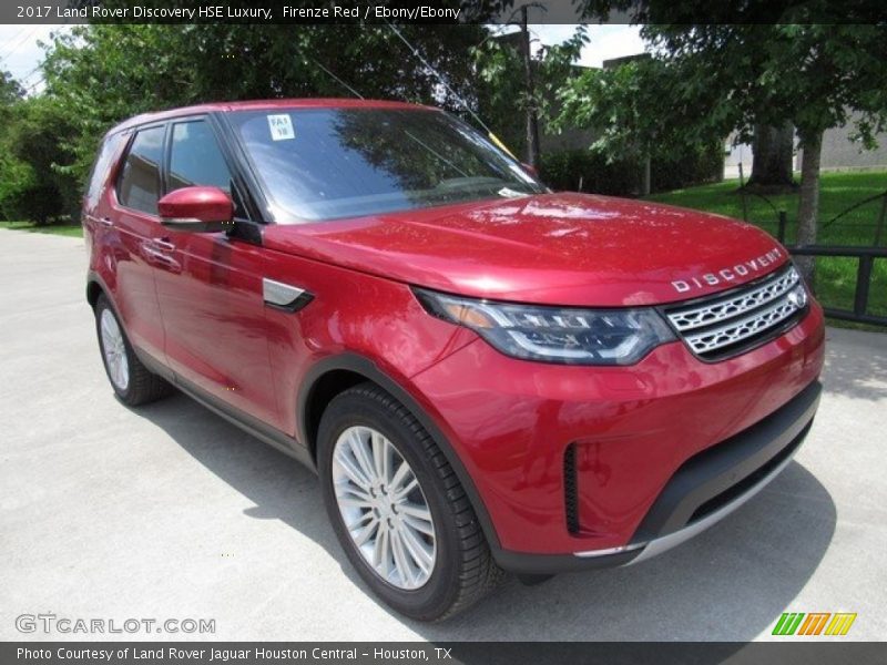 Firenze Red / Ebony/Ebony 2017 Land Rover Discovery HSE Luxury
