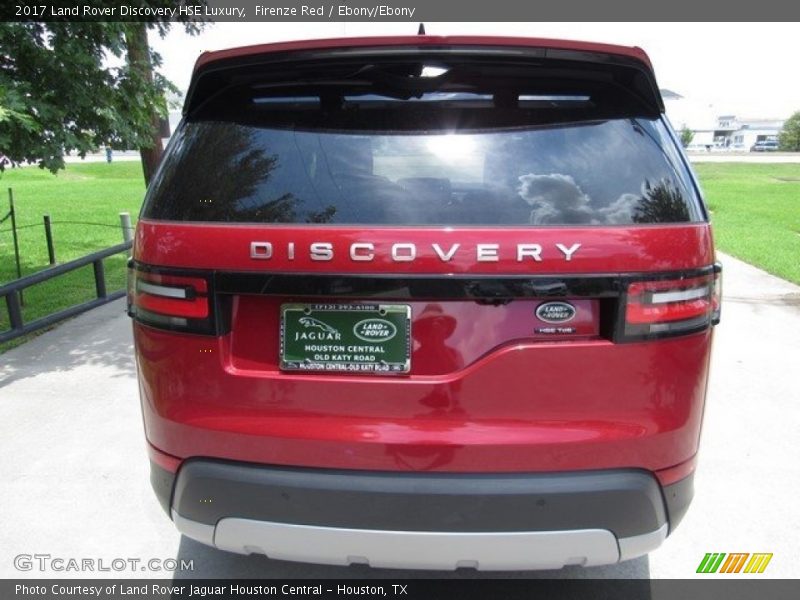 Firenze Red / Ebony/Ebony 2017 Land Rover Discovery HSE Luxury