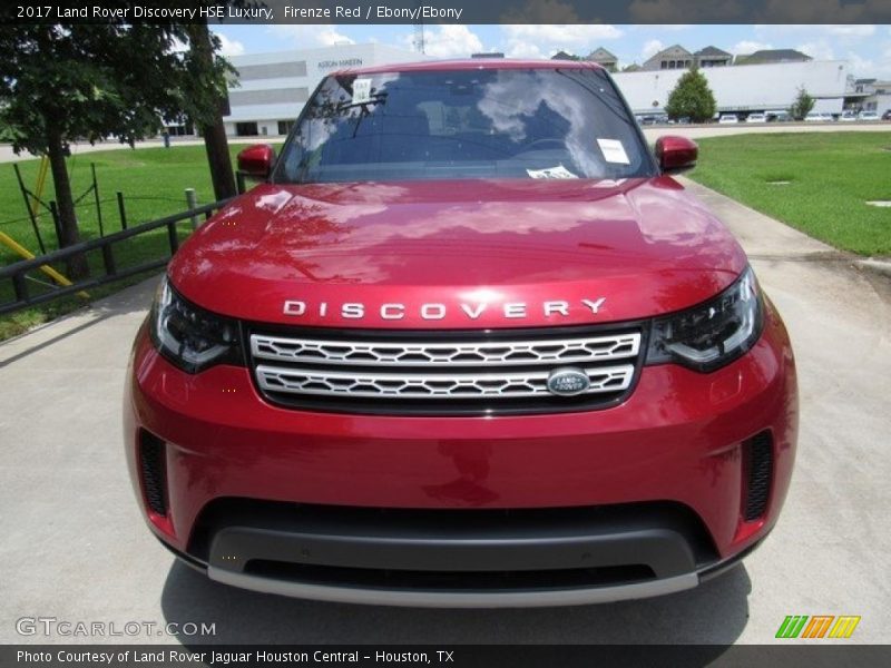 Firenze Red / Ebony/Ebony 2017 Land Rover Discovery HSE Luxury