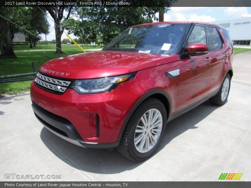 Firenze Red / Ebony/Ebony 2017 Land Rover Discovery HSE Luxury