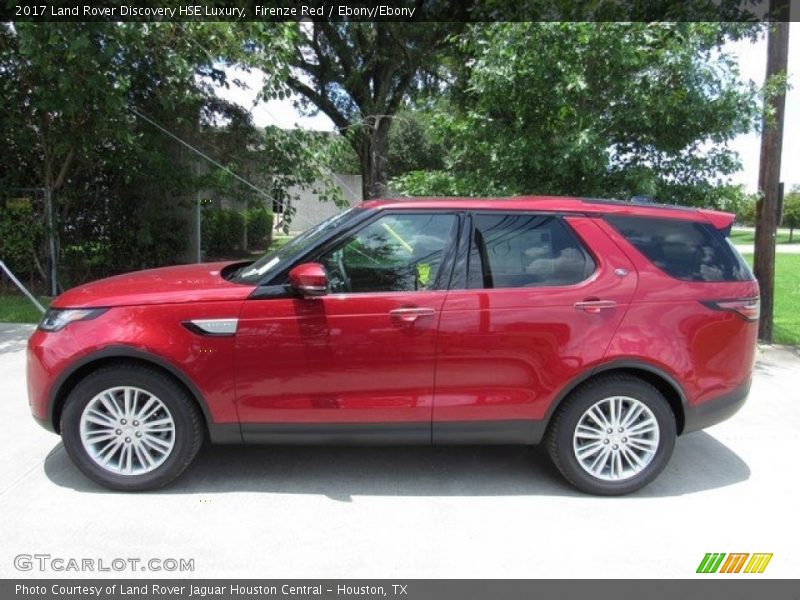 Firenze Red / Ebony/Ebony 2017 Land Rover Discovery HSE Luxury