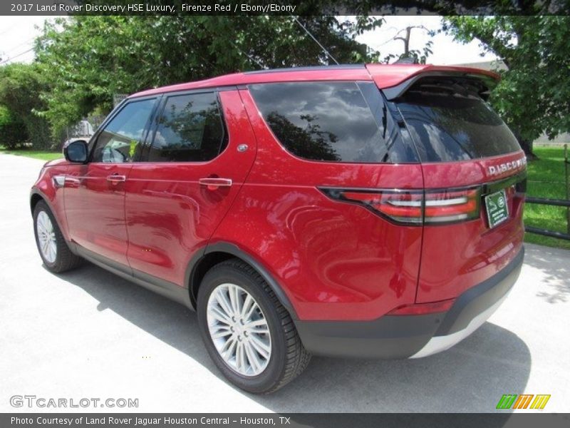 Firenze Red / Ebony/Ebony 2017 Land Rover Discovery HSE Luxury
