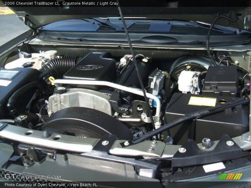 Graystone Metallic / Light Gray 2006 Chevrolet TrailBlazer LS