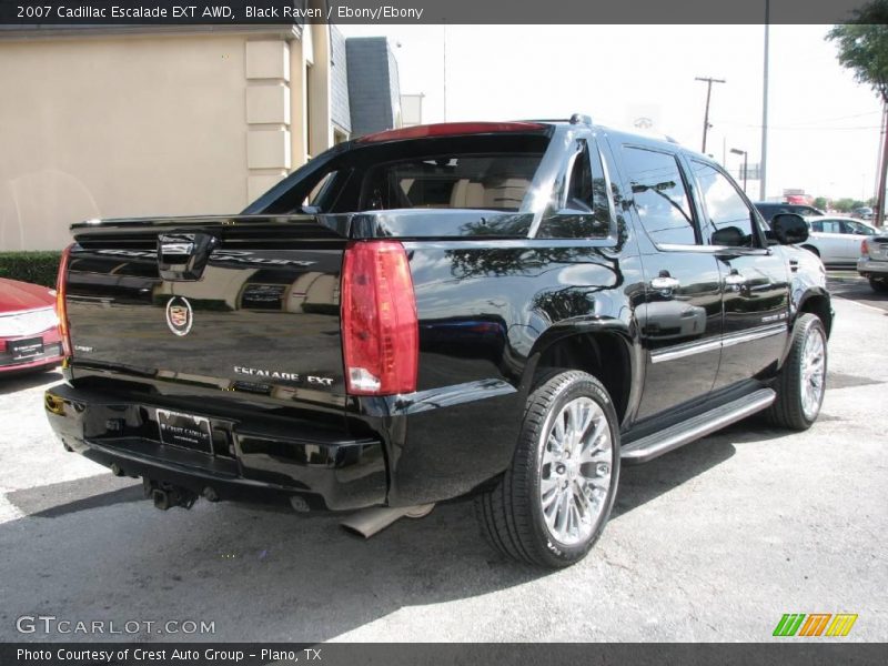 Black Raven / Ebony/Ebony 2007 Cadillac Escalade EXT AWD
