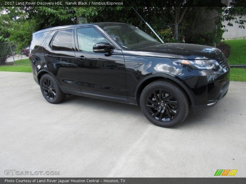 Narvik Black / Nimbus/Espresso 2017 Land Rover Discovery HSE