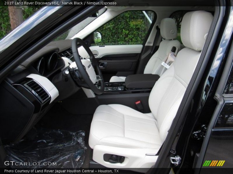 Narvik Black / Nimbus/Espresso 2017 Land Rover Discovery HSE