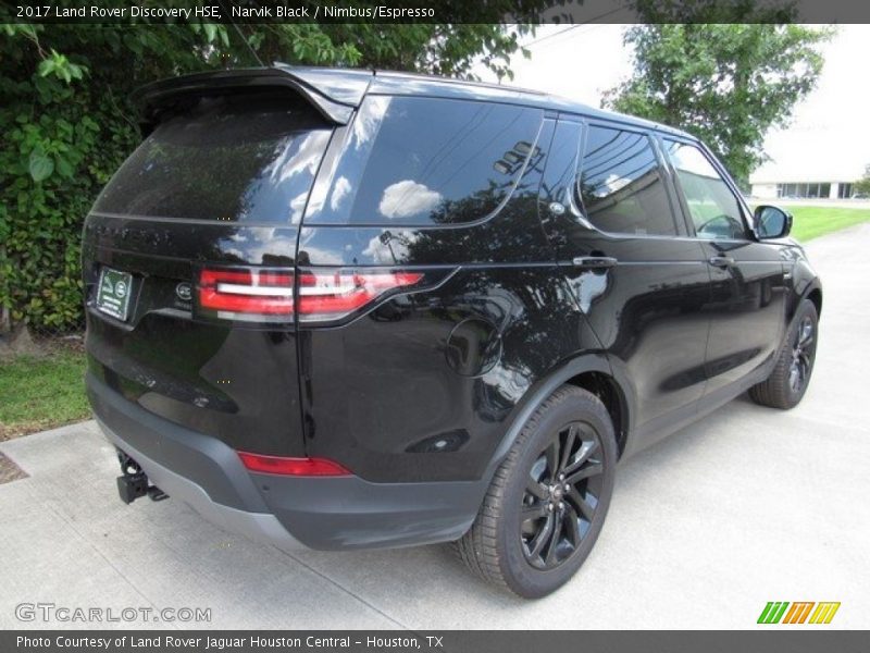 Narvik Black / Nimbus/Espresso 2017 Land Rover Discovery HSE