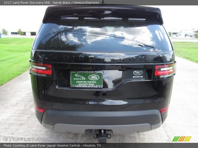 Narvik Black / Nimbus/Espresso 2017 Land Rover Discovery HSE