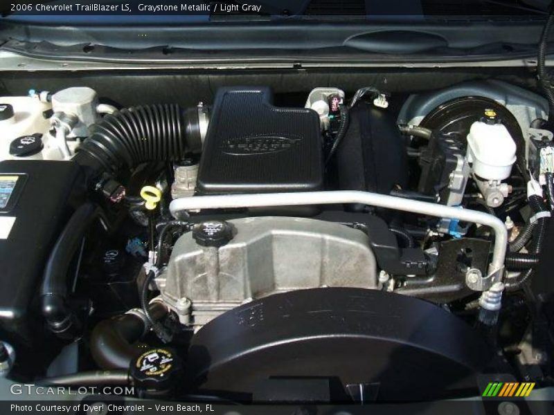 Graystone Metallic / Light Gray 2006 Chevrolet TrailBlazer LS