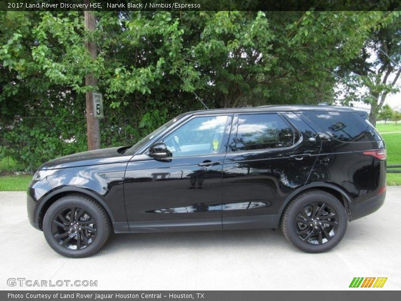 Narvik Black / Nimbus/Espresso 2017 Land Rover Discovery HSE